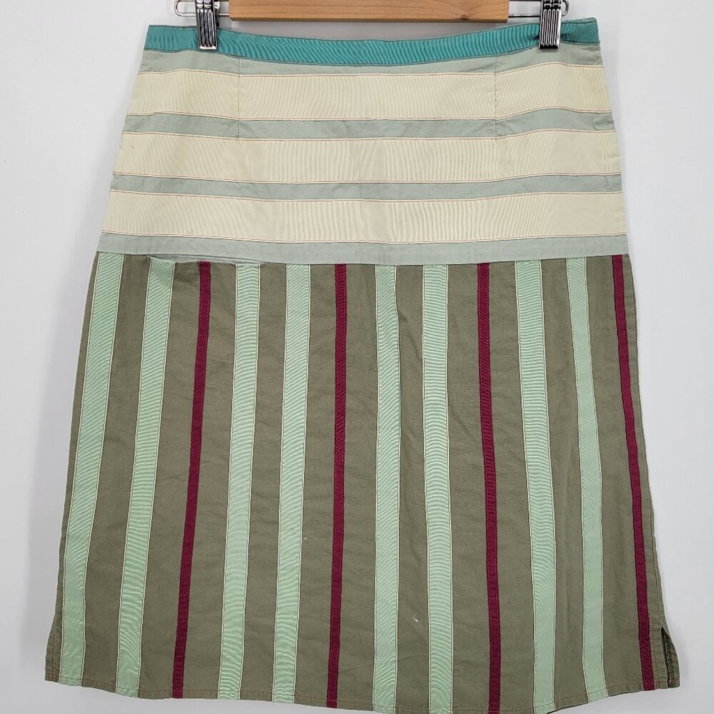 Neesh by DAR Grosgrain Ribbon Skirt, Sz L